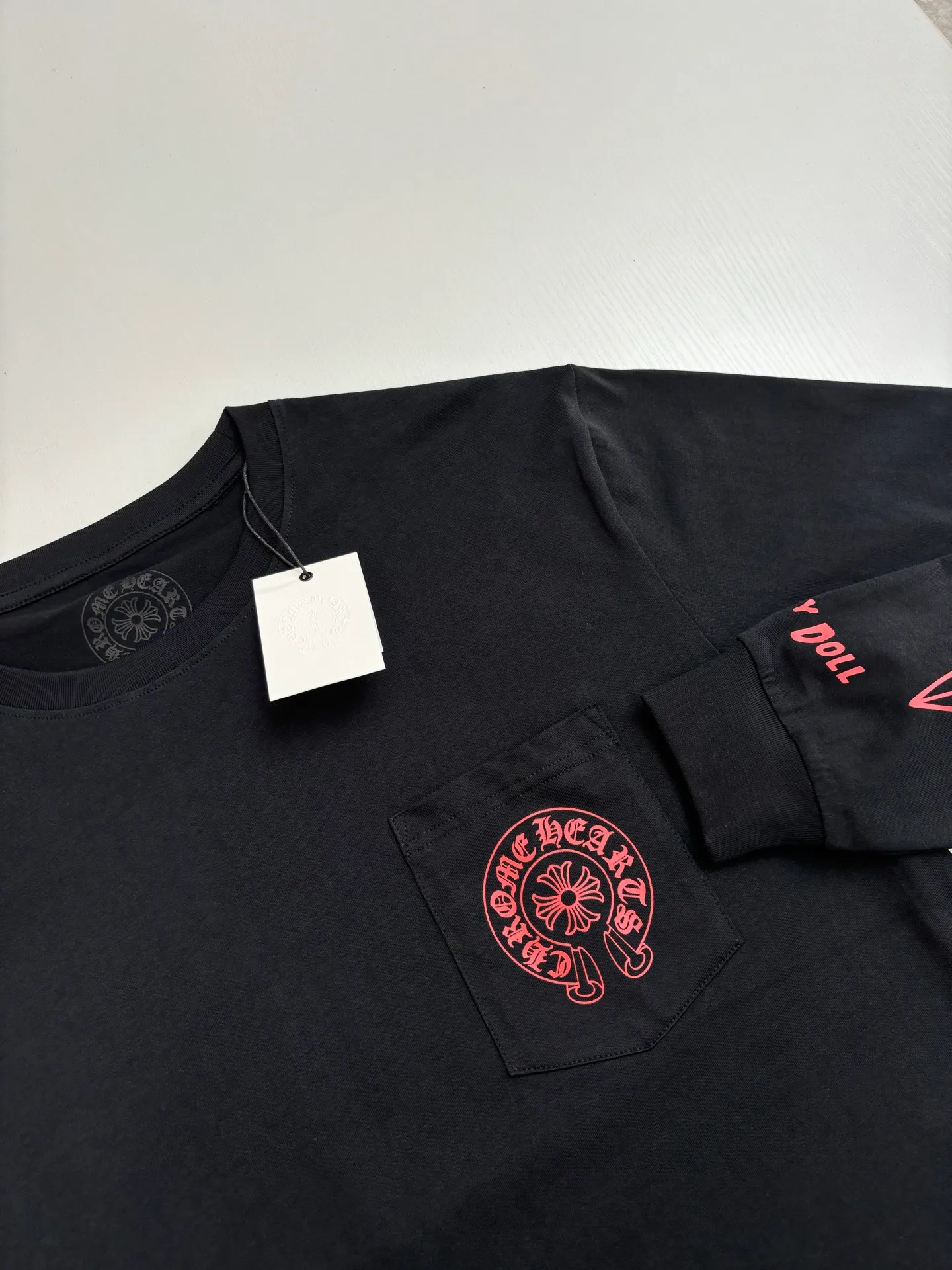 🅿️370 Come Hearts*/Cro Heart 25Ss new X Deadly doll American comic printed short-sleeved fabric is made of 26 weave 200g cotton material. Printing is very important here. The original ink printing size: S/M/L